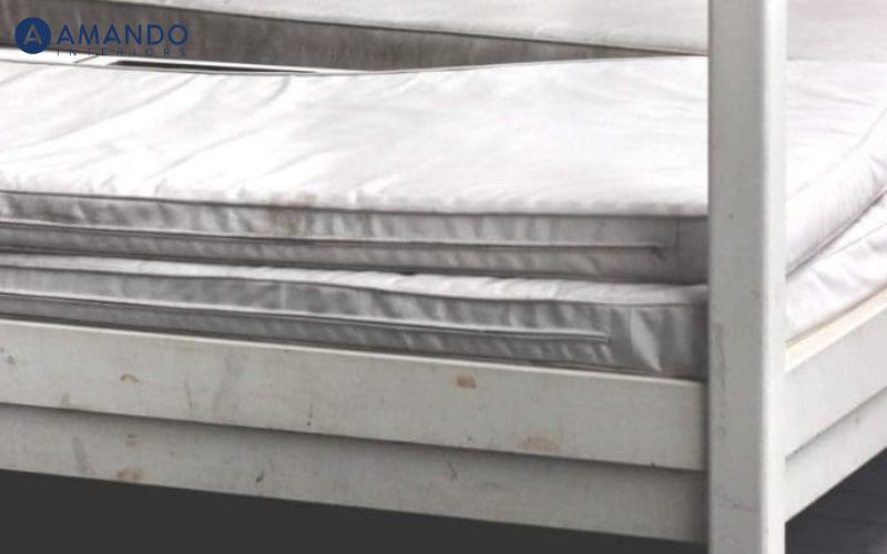 Chồng nhiều lớp nệm sẽ giảm khả năng nâng đỡ cột sống, làm cho bề mặt thiếu ổn định và giảm độ thoáng khí