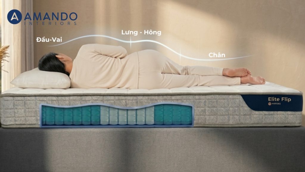 Nệm dày 15cm nằm có tốt không? Lựa chọn cho gia đình trẻ