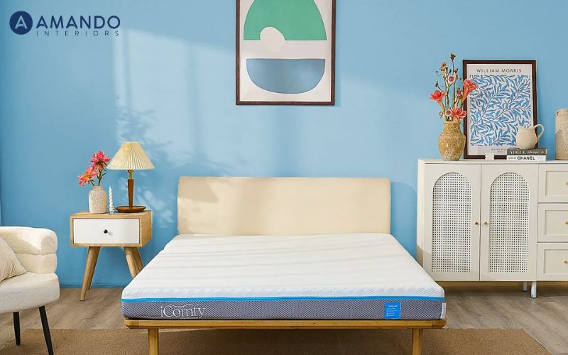 Nệm foam dày 15cm là lựa chọn phù hợp cho ai thích cảm giác êm ái, ôm sát và thư giãn