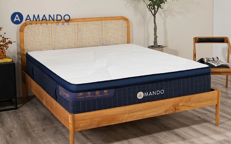 Nệm 2 người nằm kích thước bao nhiêu? Gợi ý 6 mẫu nệm đáng mua 7 Nệm 2 người nằm Amando Innovation