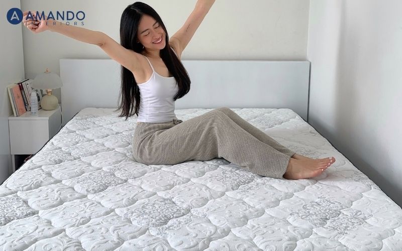 Các dòng nệm lò xo khách sạn 200x200 giúp mang lại trải nghiệm ngủ rộng rãi