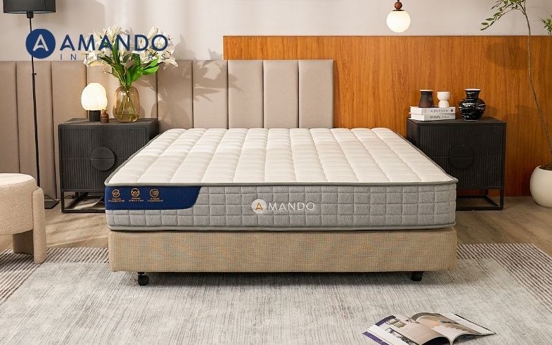 Nệm lò xo 2mx2m Amando Elite Flip