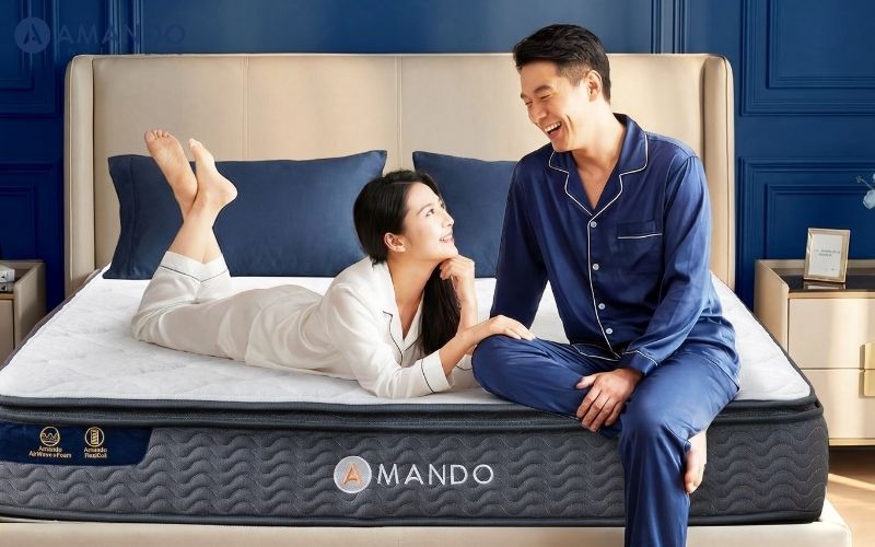 Nệm lò xo Amando Elite Original 23cm