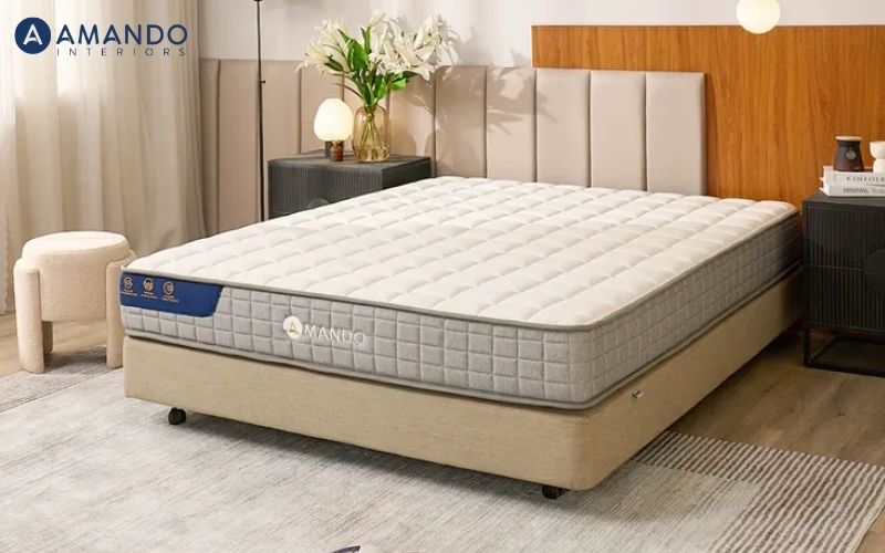 Nệm khách sạn cao cấp là gì? 5 nệm khách sạn êm nhất hiện nay 7 Nệm lò xo Amando Elite Flip