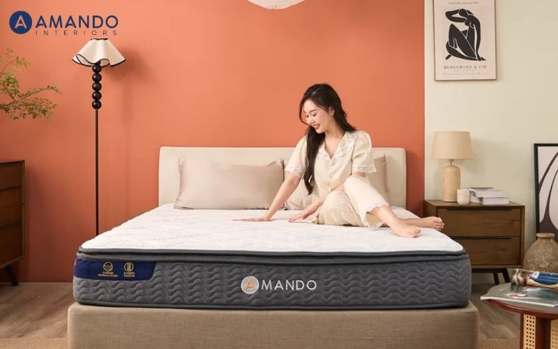 Nệm khách sạn cao cấp là gì? 5 nệm khách sạn êm nhất hiện nay 5 Nệm lò xo Amando Elite Original
