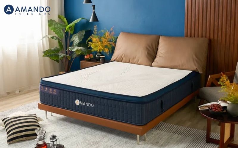Nệm đa tầng là gì? Ưu điểm, nhược điểm và đối tượng phù hợp 6 Nệm lò xo Amando Innovation