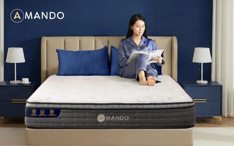 Cập nhật bảng giá nệm 220x200 - Top 5 sản phẩm nệm nên mua 16 Amando Elite Plus