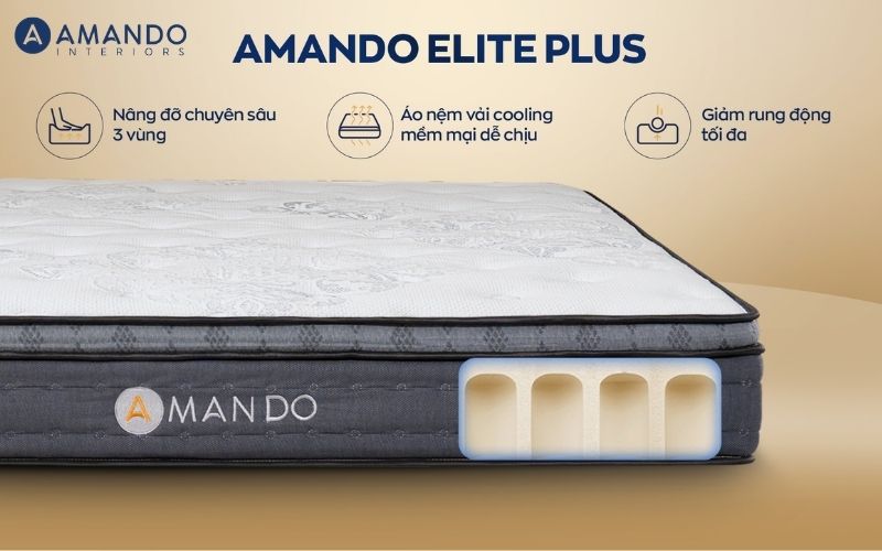 Nệm lò xo túi độc lập là lựa chọn phổ biến khi tìm nệm cho người bệnh xương khớp
