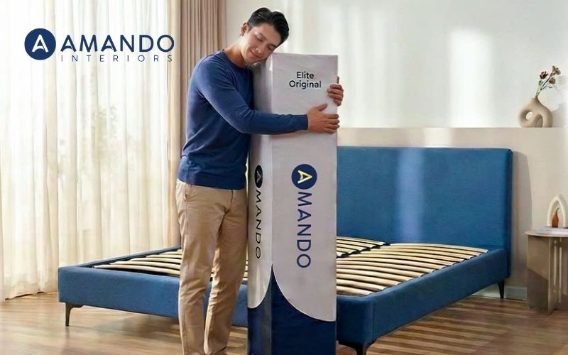 Sắm nệm lò xo mới từ Amando để chăm sóc giấc ngủ mỗi đêm