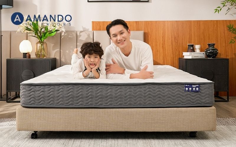 Amando cung cấp các mẫu nệm phòng ngủ hiện đại uy tín