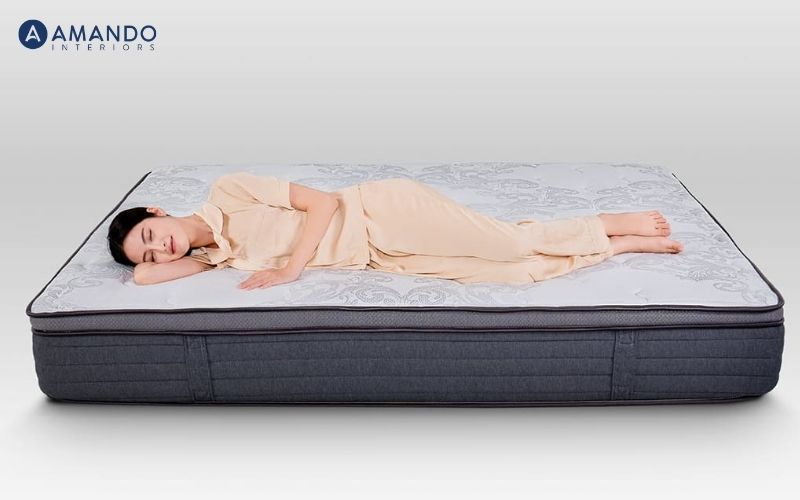 Chiều dài nệm tiêu chuẩn, Gợi ý 6 mẫu nệm chuẩn tại Amando 4 Chọn chiều dài nệm theo chiều cao người sử dụng