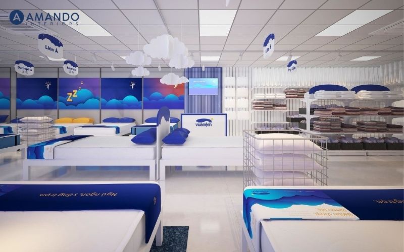 Có showroom trưng bày để khách hàng nằm thử