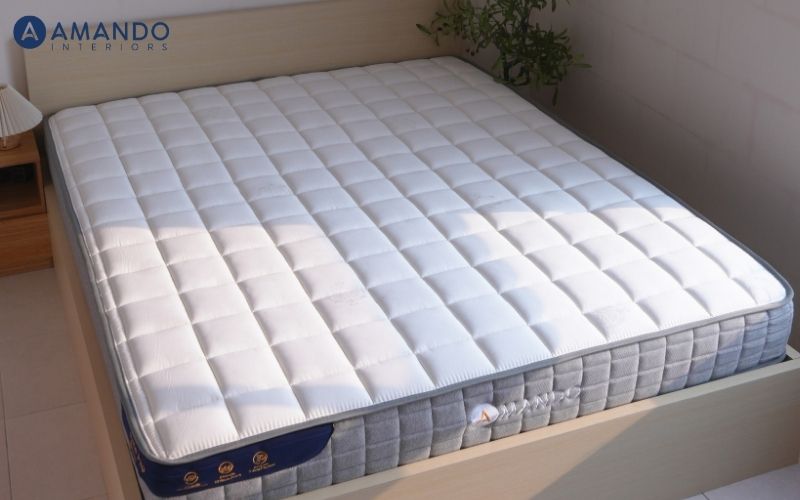 Chọn mua nệm lò xo chính hãng tại Amando