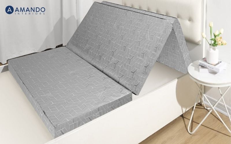 Đệm giữ nhiệt là gì? Top 6 mẫu đệm giữ nhiệt giúp giữ ấm mùa đông 14 Đệm bông ép Sông Hồng vỏ gấm