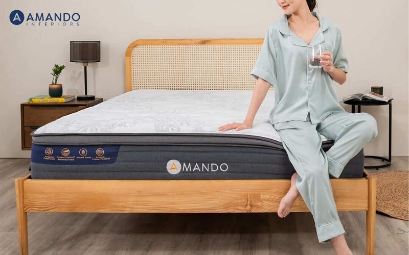 Đệm giữ nhiệt là gì? Top 6 mẫu đệm giữ nhiệt giúp giữ ấm mùa đông 7 Nệm Lò xo Amando Elite Grand