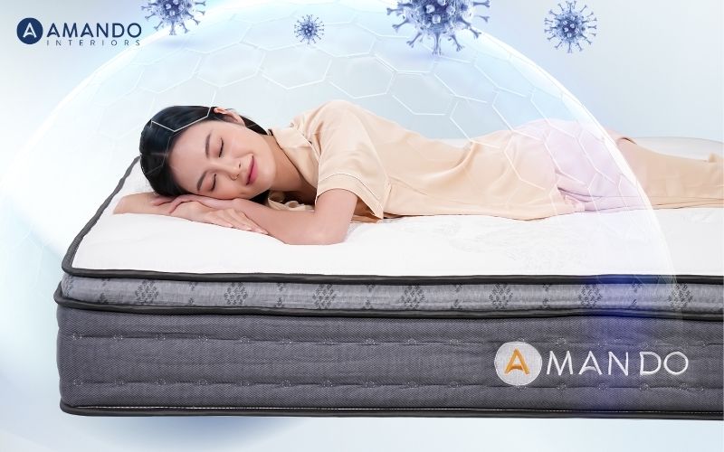 Đệm giữ nhiệt là gì? Top 6 mẫu đệm giữ nhiệt giúp giữ ấm mùa đông 4 Nệm Lò xo Amando Elite Plus giữ nhiệt