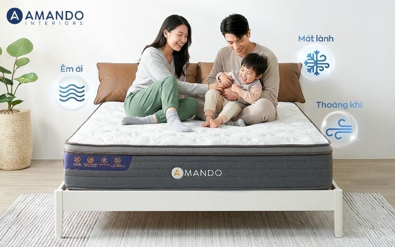 Đệm mùa đông vẫn cần thoáng khí để tránh bí bách khi ngủ