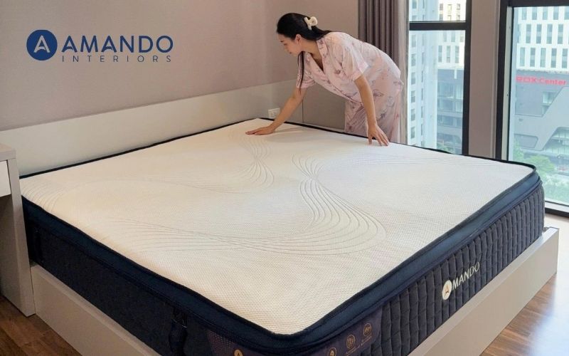 Dịch vụ vận chuyển nệm Amando: Giao nhanh – Đúng hẹn - An toàn 4 Đội ngũ nhân viên hỗ trợ lắp đặt nệm tại nhà