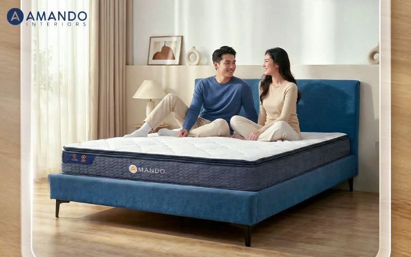 Kích thước nệm cho 2 người nằm bao nhiêu là chuẩn? 4 Kích thước nệm cần phù hợp với khung giường