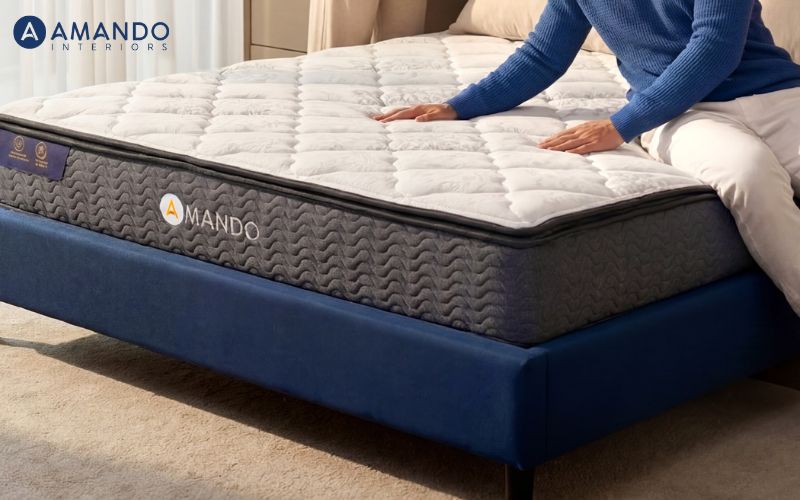 Kích thước nệm lớn nhất là bao nhiêu? Chọn size nệm nào phù hợp 15 Hãy cân đối giữa kích thước nệm và diện tích phòng ngủ