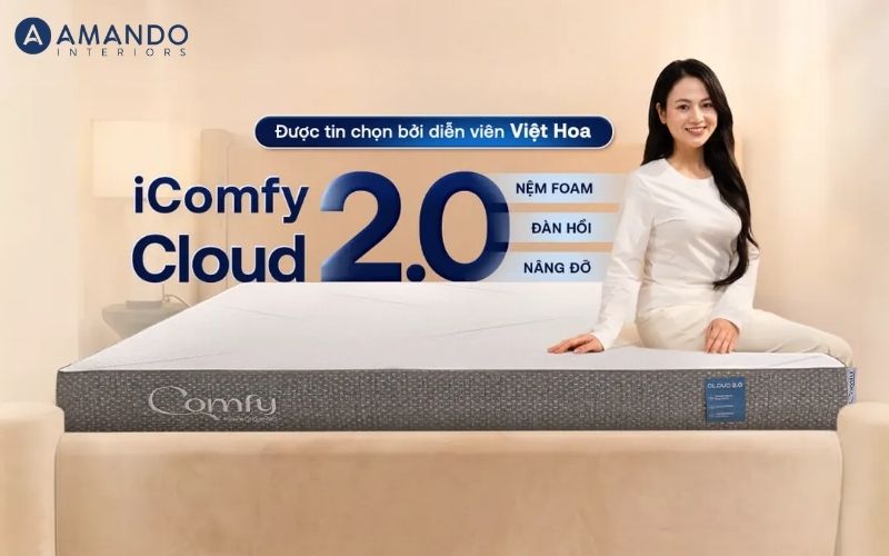 Nệm foam Comfy Cloud 2.0