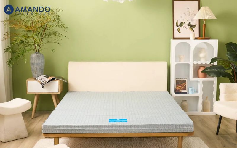 Nệm 80cm có phổ biến không? Gợi ý 10 mẫu nệm kích thước nhỏ gọn, thiết kế theo yêu cầu 7 Wonjun Pure & Fresh là dòng nệm bông ép được ưa chuộng nhờ bề mặt phẳng và độ cứng vững chắc