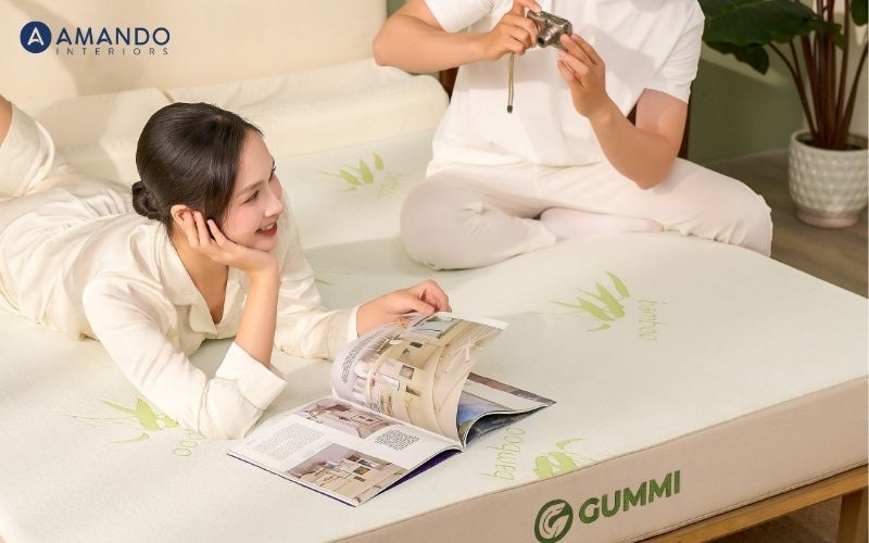Bảng giá nệm 80x180, top 6 nệm 80x180 giá tốt, chất lượng 2026 6 Nệm cao su đa tầng Gummi Hybrid