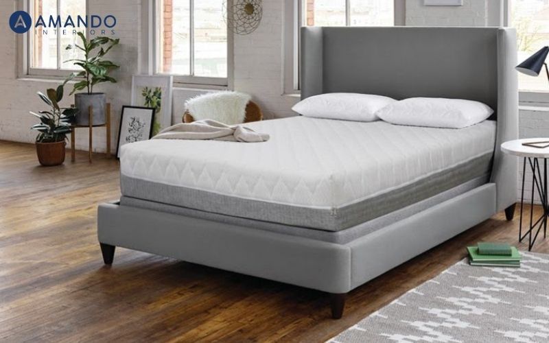 Nệm dày 50cm phù hợp với không gian rộng và nhu cầu nghỉ ngơi cao cấp