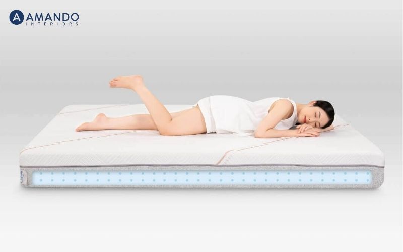 Bảng giá nệm 80x180, top 6 nệm 80x180 giá tốt, chất lượng 2026 7 Nệm foam Comfy Lux 1.0 kích thước nhỏ