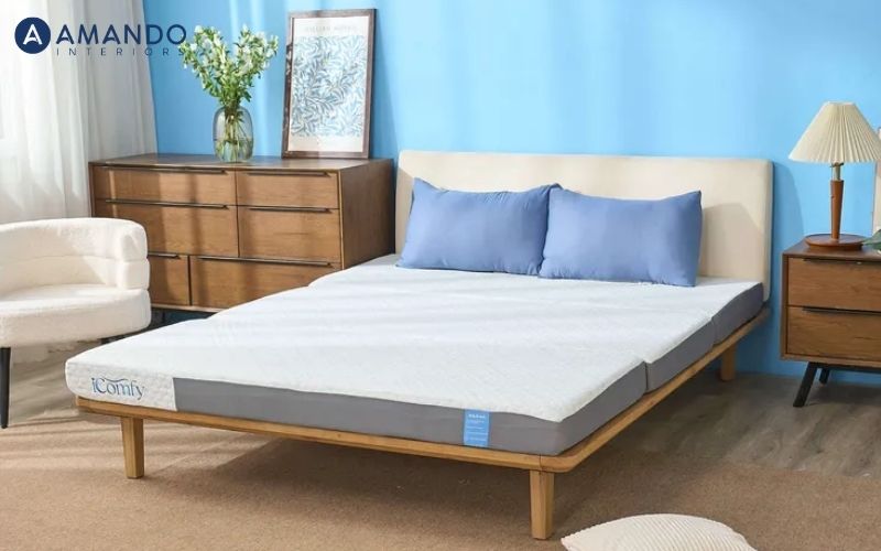 Có nên sử dụng đệm xếp không? Top đệm xếp gọn giá rẻ nên mua 5 Nệm foam iComfy Fold 4.0 gấp 3