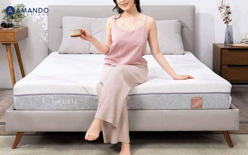 Top 5 nệm 90x200 bán chạy, bảng giá nệm nệm 90x200 giường đơn mới nhất 5 Nệm foam làm mát Comfy Lux 1.0