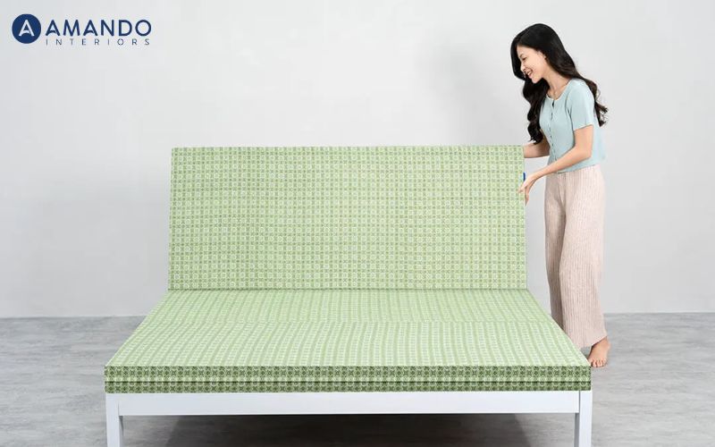 Top 5 loại nệm gấp 3 1m4 được ưa chuộng trên thị trường 4 Nệm bông ép Goodnight Nova được ưa chuộng nhờ khả năng nâng đỡ tốt và thiết kế tiện dụng