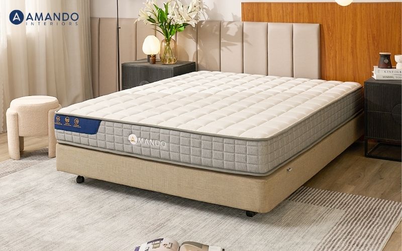 Chiều dài nệm tiêu chuẩn, Gợi ý 6 mẫu nệm chuẩn tại Amando 7 Nệm lò xo Amando Elite Flip