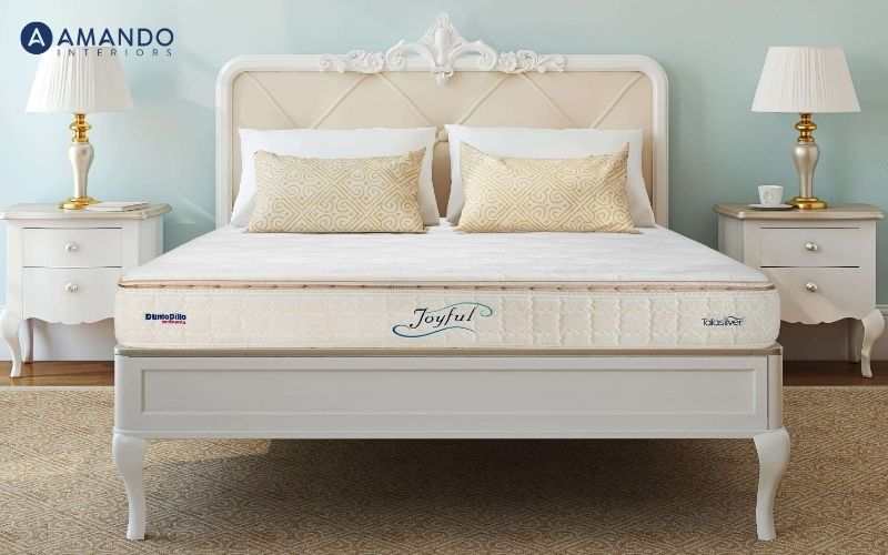 Top 5 nệm 90x200 bán chạy, bảng giá nệm nệm 90x200 giường đơn mới nhất 7 Nệm lò xo Dunlopillo Joyful