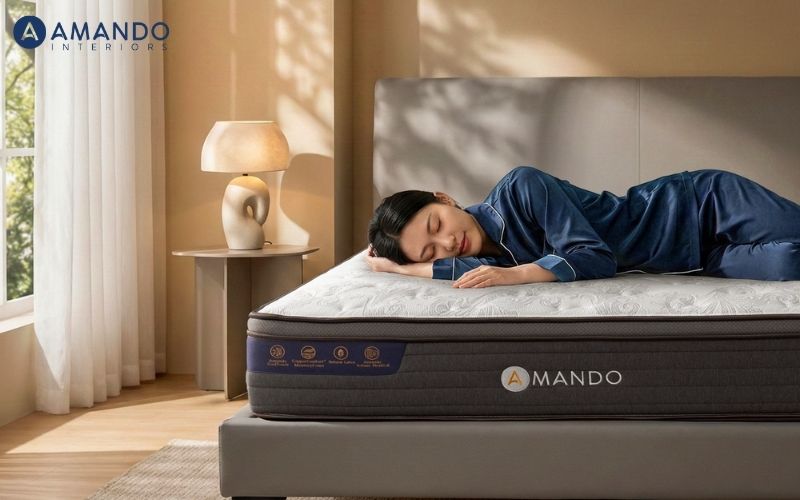Tham khảo 10 mẫu đệm giường giá rẻ, chất lượng tốt mới nhất thị trường 4 Nệm lò xo Amando Elite Flip dễ tiếp cận khách hàng