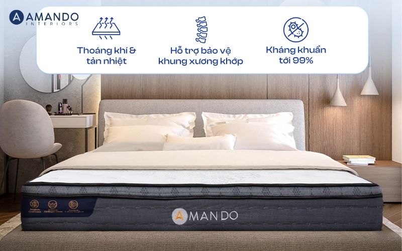 Amando - địa chỉ mua nệm uy tín Cần Thơ