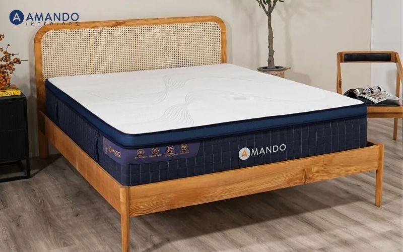 Nệm lò xo giá 35 triệu cao cấp sang trọng