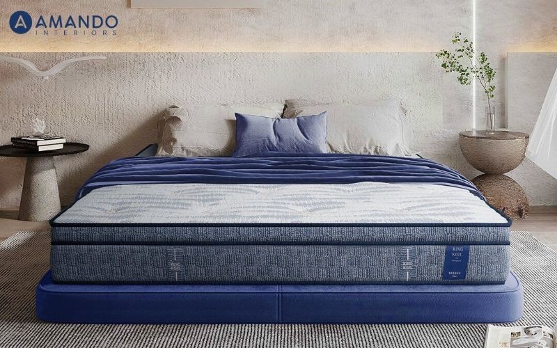 Nệm lò xo King Koil Serene Plus lông cừu