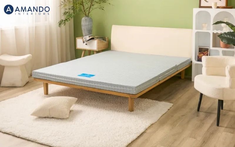 Có nên sử dụng đệm xếp không? Top đệm xếp gọn giá rẻ nên mua 4 Nệm xếp 3 bông ép Wonjun Pure & Fresh