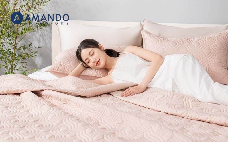 Tham khảo các mẫu chăn ga vỏ gối sử dụng 4 mùa của Amando