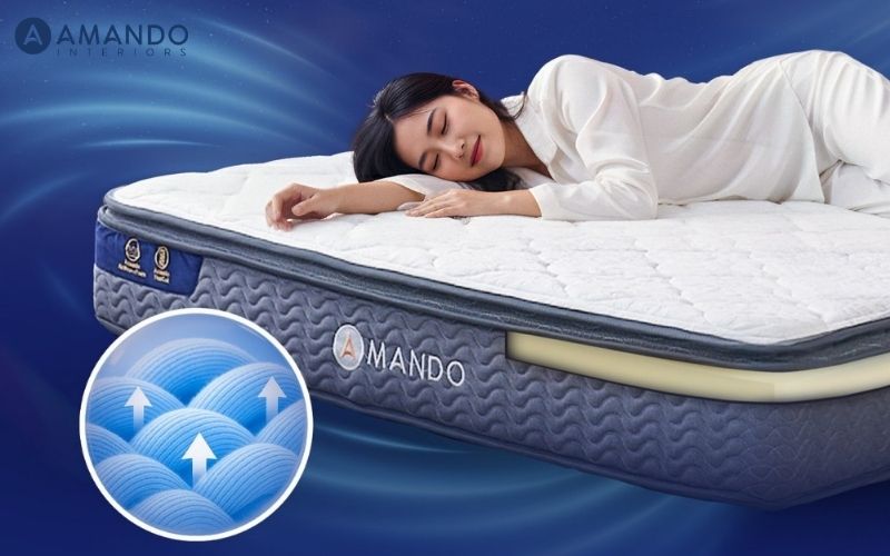 Ưu điểm nổi bật của nệm lò xo giá 10 triệu