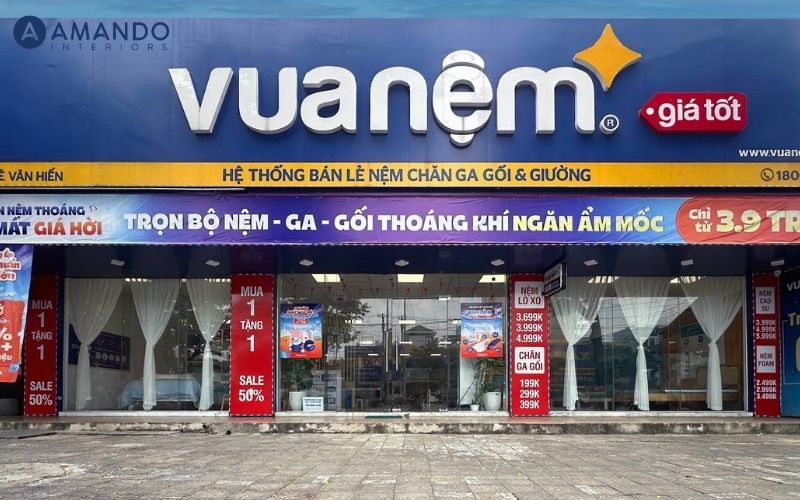 Cửa hàng nệm gần nhất – Cách tìm nhanh, chọn đúng địa chỉ 4 Vua Nệm là hệ thống cửa hàng bán nệm uy tín