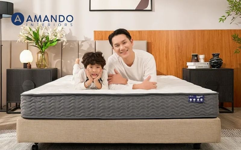 Top 11 cửa hàng nệm Long An chất lượng cho mọi gia đình 3 Amando cung cấp các sản phẩm nệm lò xo cao cấp phù hợp với nhiều đối tượng khách hàng