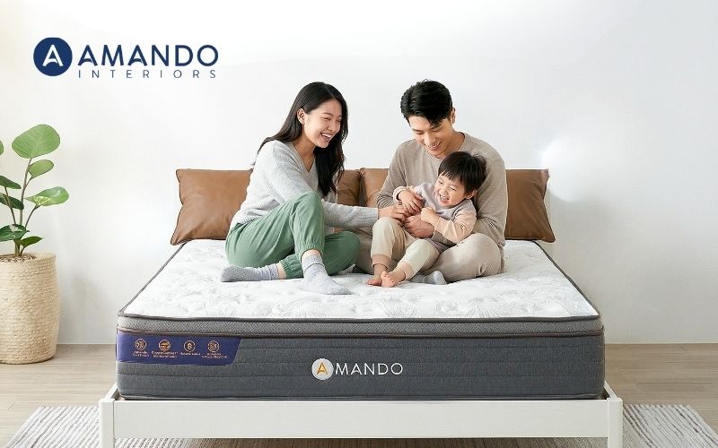Mua nệm ở đâu Thái Nguyên? Top 12 cửa hàng nệm uy tín, giá tốt 2 Mua nệm ở đâu Thái Nguyên - Amando, địa chỉ mua nệm online ở Thái Nguyên uy tín