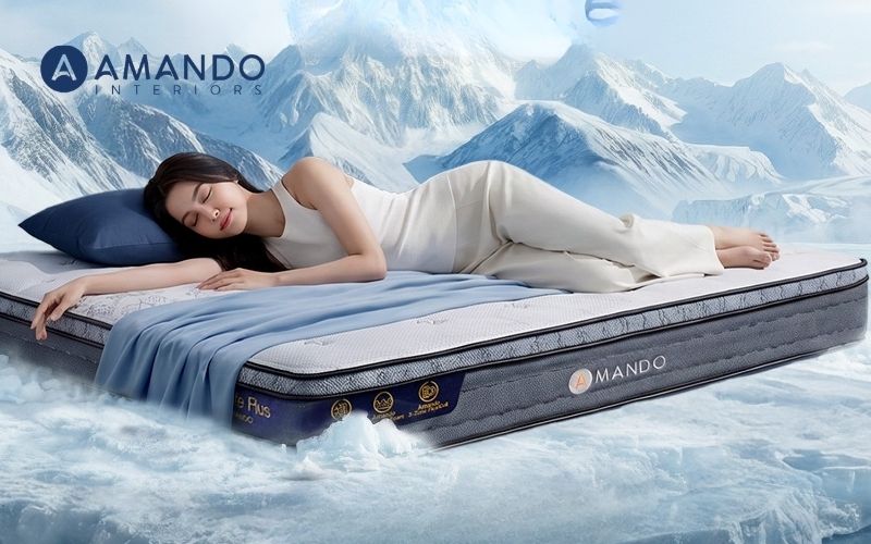 Top 10 cửa hàng nệm Bình Chánh uy tín, giá tốt đáng tham khảo 2 Mỗi sản phẩm Amando đều hướng tới mục tiêu tạo nên giấc ngủ thoải mái, thư giãn