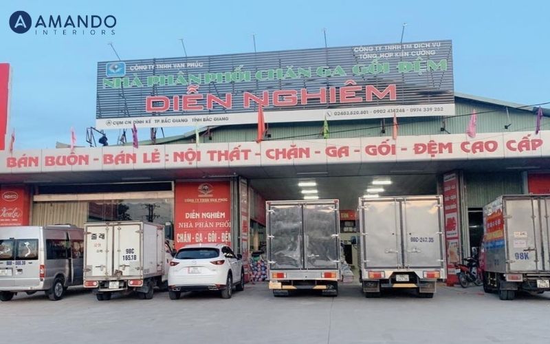 Danh sách 10 cửa hàng nệm Bắc Giang chất lượng bạn nên biết 12 Cửa hàng chăn ga gối đệm Diễn Nghiêm tại Bắc Giang