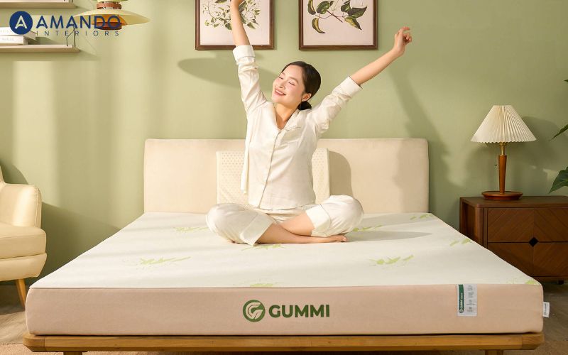 Top 10 cửa hàng nệm Đắk Lắk uy tín, chất lượng, giá tốt 12 Nệm Gummi được làm từ cao su 100% thiên nhiên