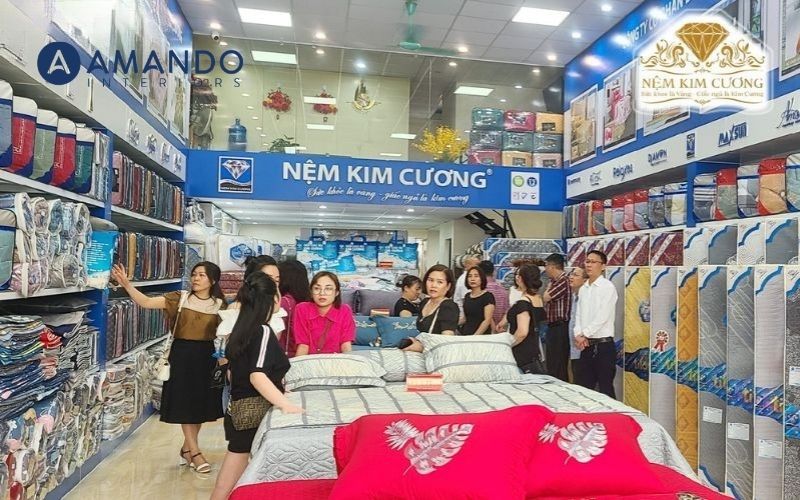 Mua nệm ở đâu Quận 3? Top 12 cửa hàng nệm uy tín, giá tốt 5 Cửa hàng nệm Quận 3 Kim Cương