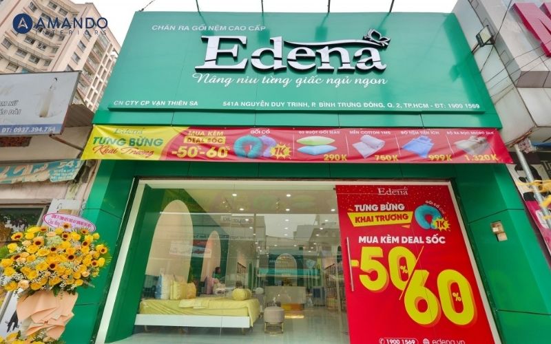 Mua nệm ở đâu Quận 8? Top 10 cửa hàng nệm uy tín, giá tốt 6 Cửa hàng nệm Edena