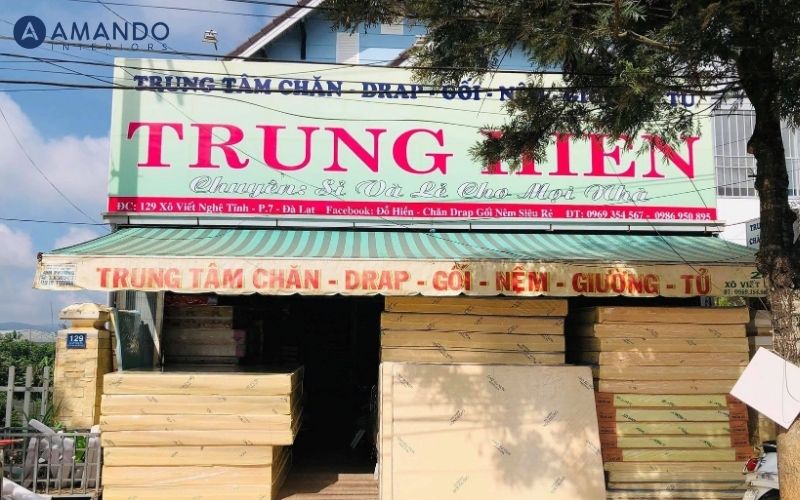Danh sách 10 cửa hàng nệm Lâm Đồng chất lượng và giá tốt 9 Cửa hàng Trung Hiền cung cấp nhiều dòng nệm